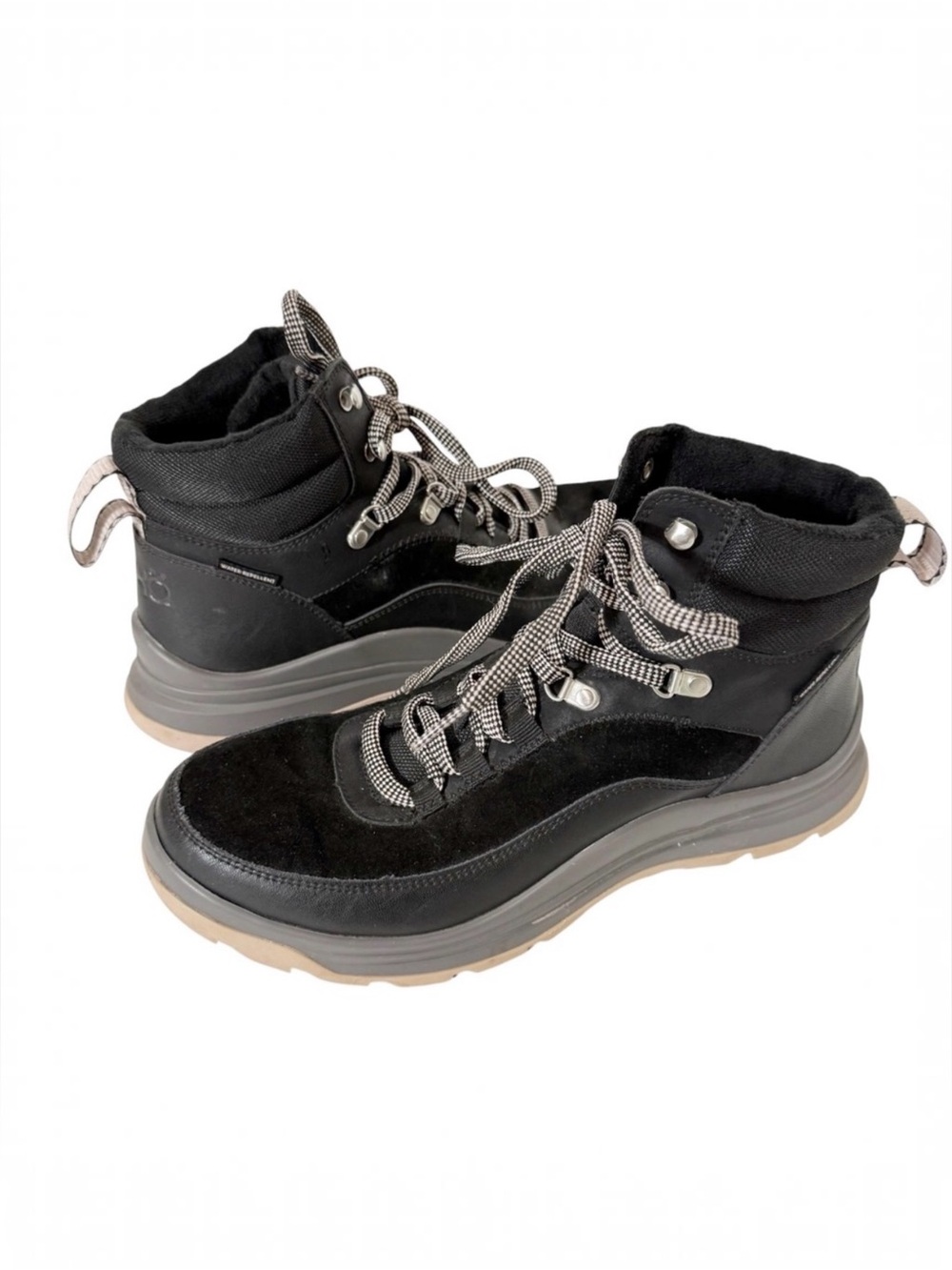 Ryka Women's Halo Water Repellent Leather Black Winter Hiking Boot Size 10